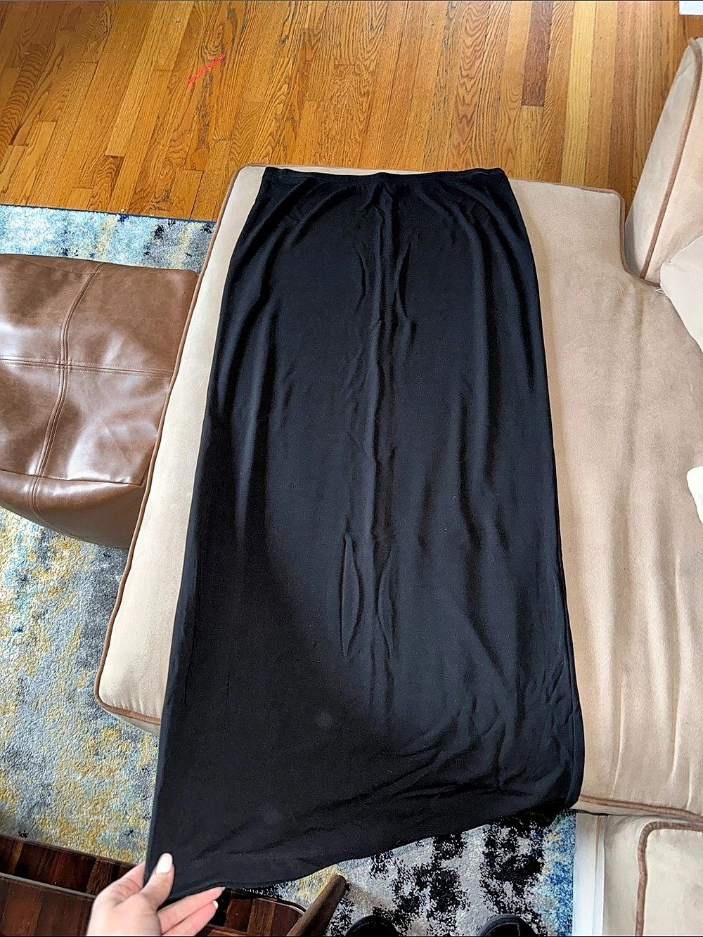 Eddie Bauer Women's Black Maxi Skirt